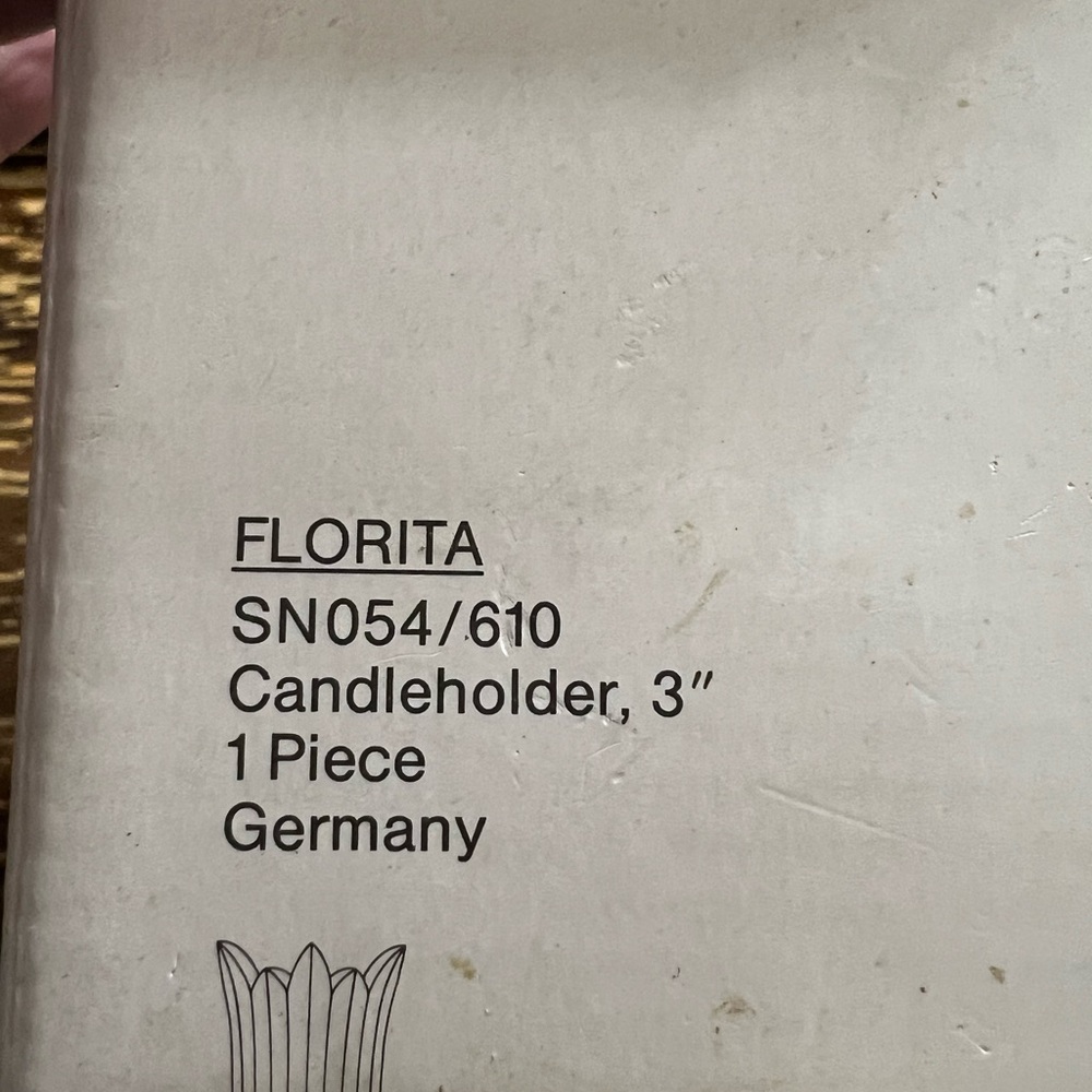 Mikasa Candleholder, Florita design - Picture 8 of 8
